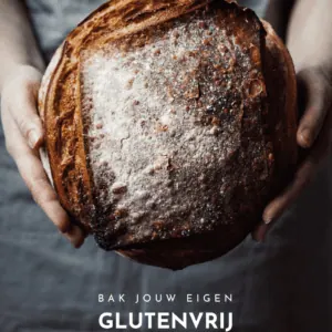 cover van het ebook met een glutenvrij zuurdesembrood